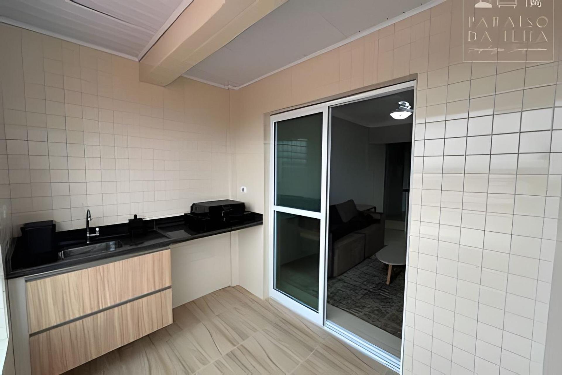 Apartamento Varanda E Churrasqueira Pe Na Areia Pg Praia Grande  Buitenkant foto