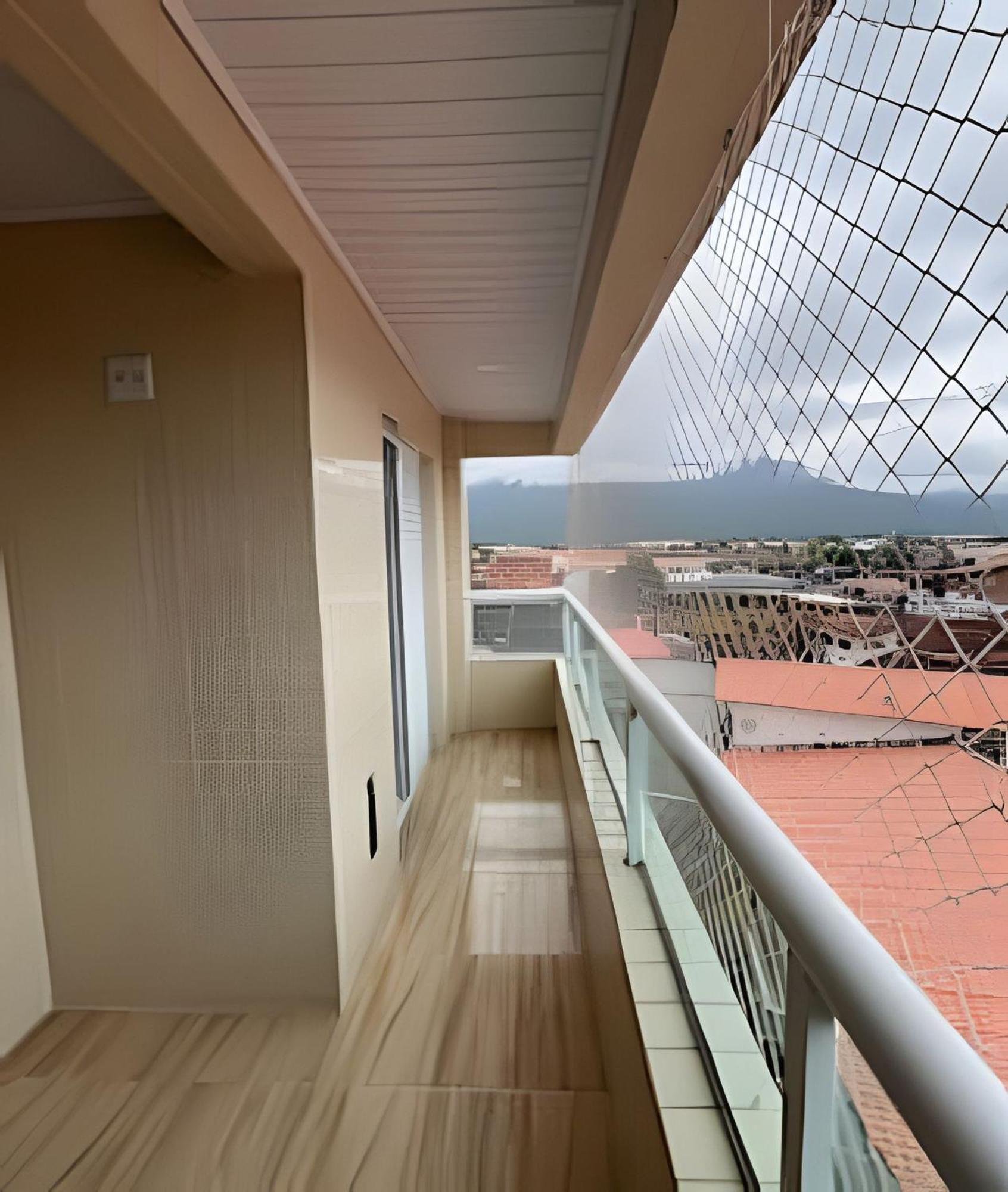 Apartamento Varanda E Churrasqueira Pe Na Areia Pg Praia Grande  Buitenkant foto