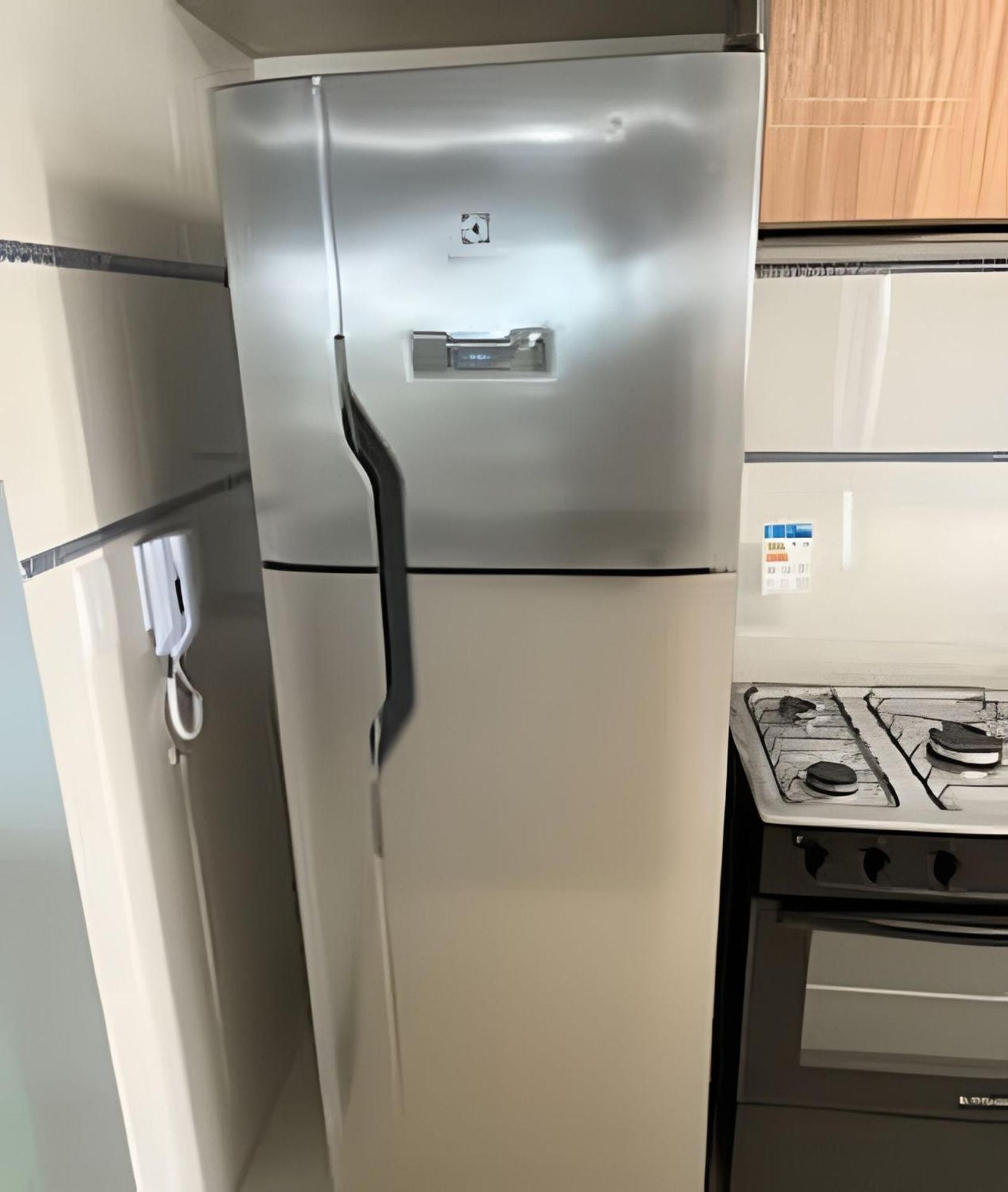 Apartamento Varanda E Churrasqueira Pe Na Areia Pg Praia Grande  Buitenkant foto